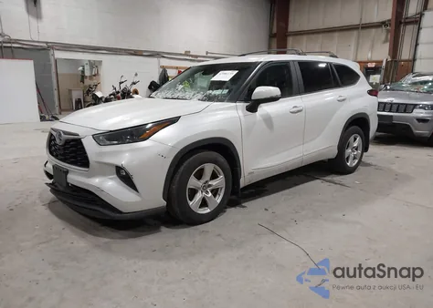 2023 Toyota Highlander Hybrid Le from USA, damaged, VIN 5TDBBRCH1PS568306